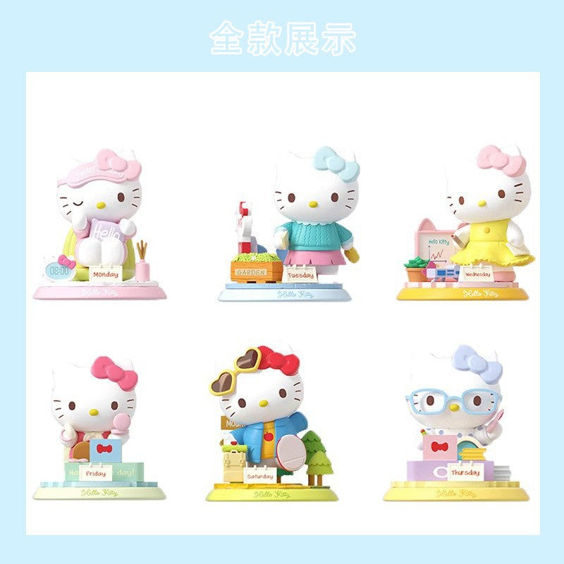 Renevo Genuine Sanrio Ball Candy Grain Series Blind Box Peripheral Clow M Pom Pom Purin Tide Play Blind Box Desktop Decoration